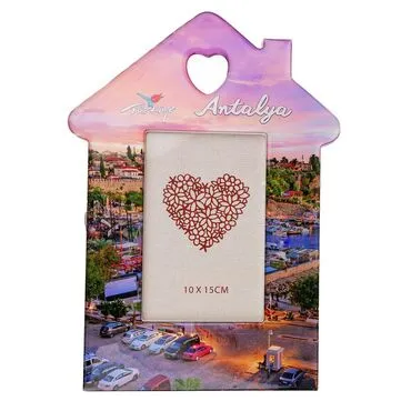 Wholesale Antalya Themed House Shaped Photo Frame 10x15 cm - 01 - 5