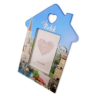 Wholesale Belek Themed House Shaped Photo Frame 10x15 cm - 4