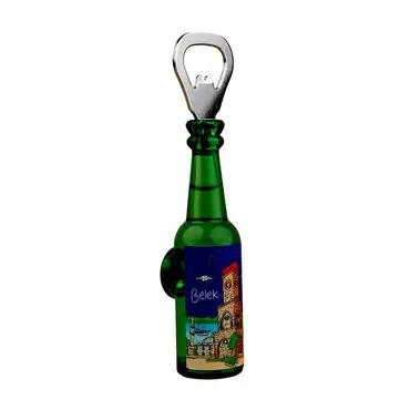 Wholesale Belek Themed Myros Bottle Opener Refrigerator Magnet - 3