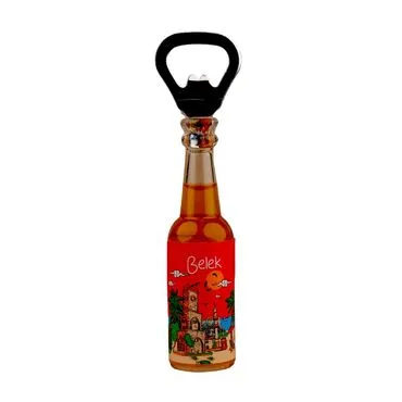 Wholesale Belek Themed Myros Bottle Opener Refrigerator Magnet - 4