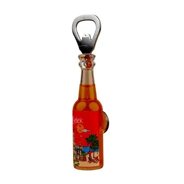 Wholesale Belek Themed Myros Bottle Opener Refrigerator Magnet - 8