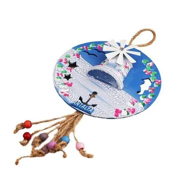 Antalya Themed Marine Themed Round Wall Hanging - 4