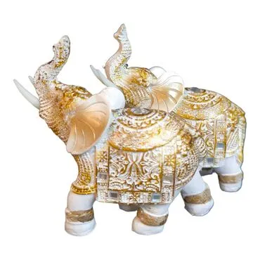 Wholesale Polyester Elephant 14 cm Set of 2 - 5