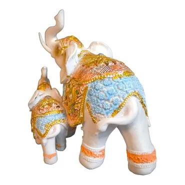 Wholesale Polyester Elephant 19 cm Set of 2 - 6