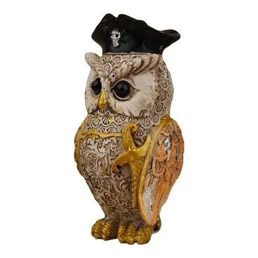 Wholesale Polyester Owl 12 cm Set of 4 - 12