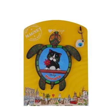 Toptan Marmaris Temalı Myros Kartonetli̇ Uv Ahşap Magnet - 9