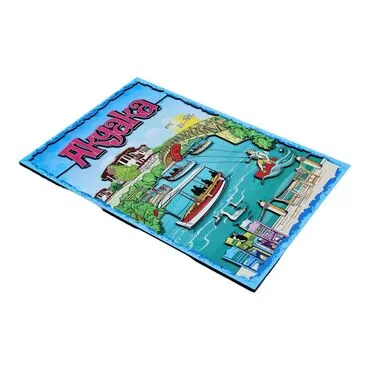 Wholesale Akyaka Themed Myros 20x29 cm Wooden Sign - 5