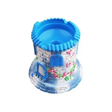 Wholesale Side Themed Injection Molded Hexagonal Ashtray - 01 - 6