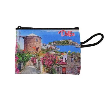 Wholesale Datça Themed Mini Wallet 170*130mm - 15
