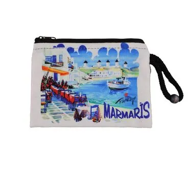 Toptan Marmaris Temalı Mi̇ni̇ Cüzdan 170*130mm  - 7
