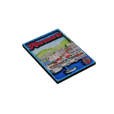 Marmaris Themed Wooden Customised 2D Souvenir Fridge Magnet - 16