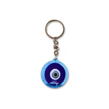 Toptan Nazar Temalı Myros Uv Kare Anahtarlik 42.3 Mm - 2