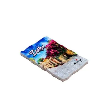 Wholesale Datça Themed Myros UV Mosaic Refrigerator Magnet 80x50 mm - 7