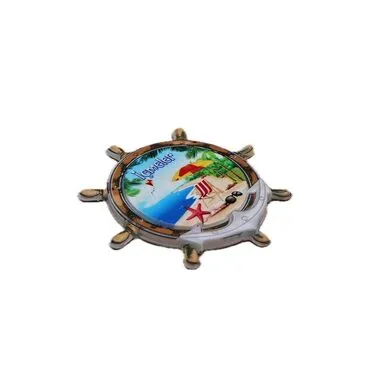 Wholesale Myros UV Steering Wheel Shaped Refrigerator Magnet 82*82 mm - 6