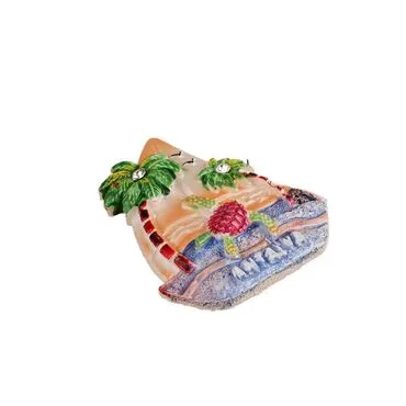 Wholesale Antalya Themed Stone and Mother of Pearl Polyester Refrigerator Magnet - 75