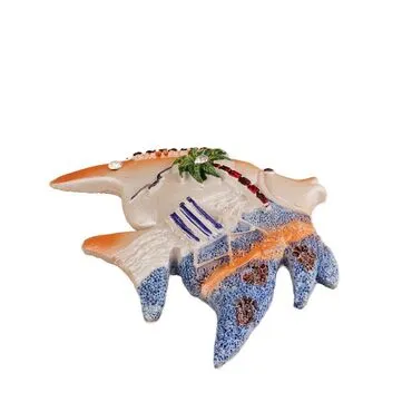 Wholesale Antalya Themed Stone and Mother of Pearl Polyester Refrigerator Magnet - 74