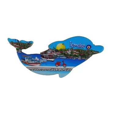 Toptan Myros Uv Yunus Şeki̇lli̇ Magnet 110*50 Mm - 2