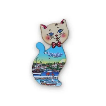 Wholesale Myros UV Cat Shaped Refrigerator Magnet 43*87 mm - 3