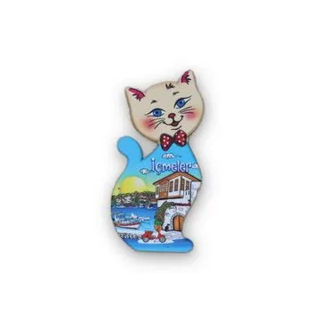 Wholesale Myros UV Cat Shaped Refrigerator Magnet 43*87 mm - 4