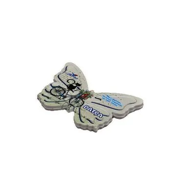 Wholesale Datça Themed Myros UV Butterfly Shaped Refrigerator Magnet 80x58 mm - 9