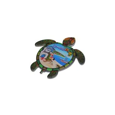 Wholesale Myros UV Turtle Shaped Refrigerator Magnet 80*74 mm - 8
