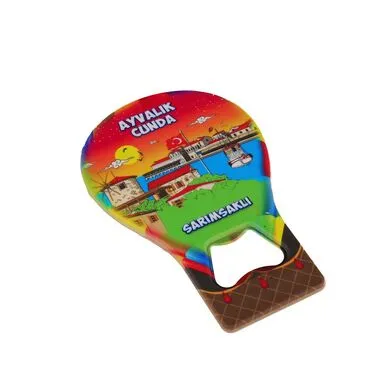 Wholesale Ayvalık Region Themed Myros UV Parachute Bottle Opener - 10