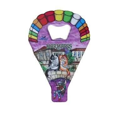 Wholesale Marmaris Themed Myros UV Parachute Bottle Opener - 2