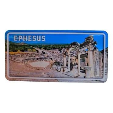 Wholesale Efes Themed Embossed PVC Refrigerator Magnet 60*120 mm - 5