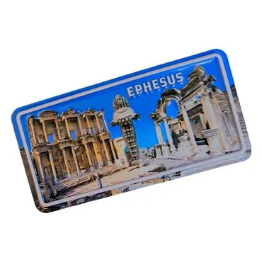 Wholesale Efes Themed Embossed PVC Refrigerator Magnet 60*120 mm - 14