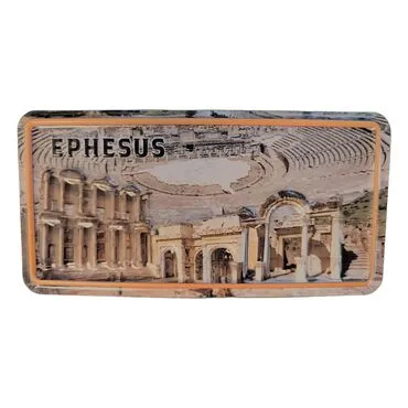 Wholesale Efes Themed Embossed PVC Refrigerator Magnet 60*120 mm - 7