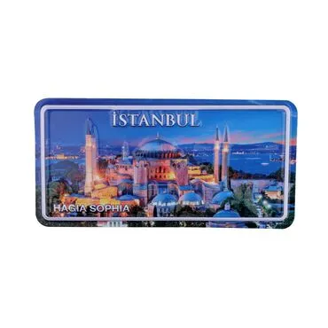 Toptan İstanbul Temalı Kabartmalı Pvc Baskı Magnet - 8