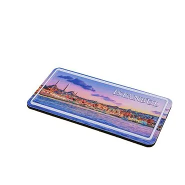 Toptan İstanbul Temalı Kabartmalı Pvc Baskı Magnet - 14