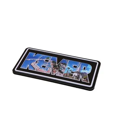 Kemer Themed Embossed Pvc Oppression Fridge Magnet - 12