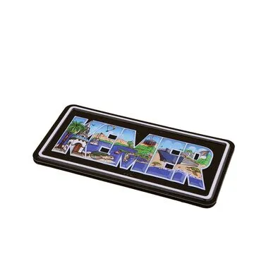 Kemer Themed Embossed Pvc Oppression Fridge Magnet - 9