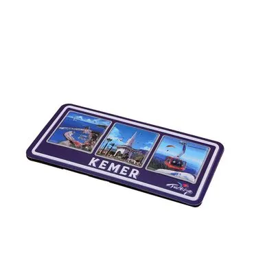 Kemer Themed Embossed Pvc Oppression Fridge Magnet - 8