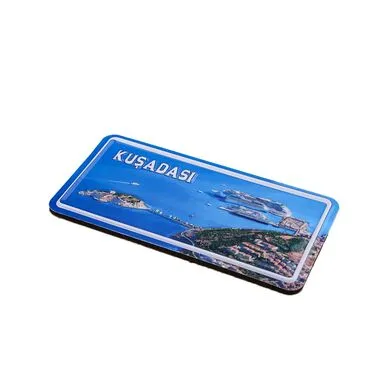 Toptan Kuşadası Temalı Kabartmalı Pvc Baskı Magnet - 11