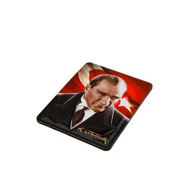 Toptan Atatürk Temalı Kabartma Pvc Magnet 70*90 Mm - 6