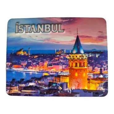 Toptan İstanbul Temalı Kabartma Pvc Magnet 70*90 Mm - 4