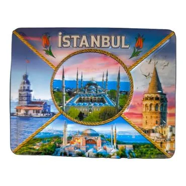 Toptan İstanbul Temalı Kabartma Pvc Magnet 70*90 Mm - 7