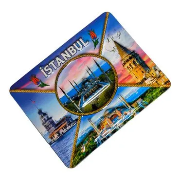 Toptan İstanbul Temalı Kabartma Pvc Magnet 70*90 Mm - 16