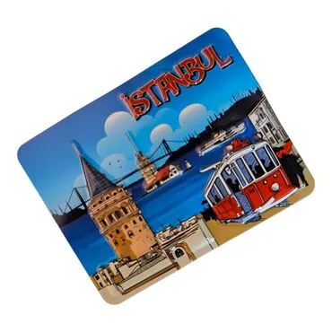 Toptan İstanbul Temalı Kabartma Pvc Magnet 70*90 Mm - 15