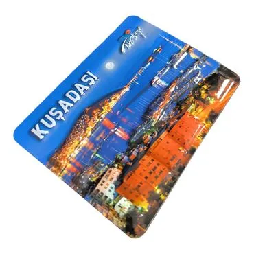 Wholesale Kuşadası Themed Embossed PVC Refrigerator Magnet 70*90 mm - 18