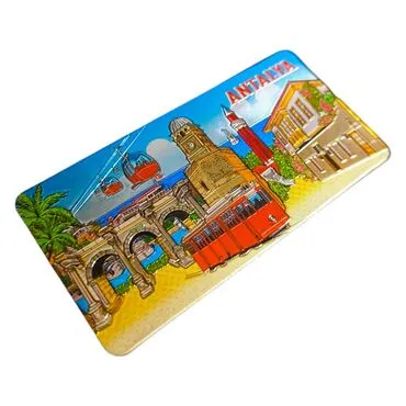 Wholesale Antalya Themed Metallic Refrigerator Magnet 50x100 mm - 8