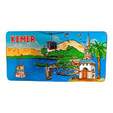 Toptan Kemer Temalı Metali̇ze Magnet 50*100 Mm  - 2