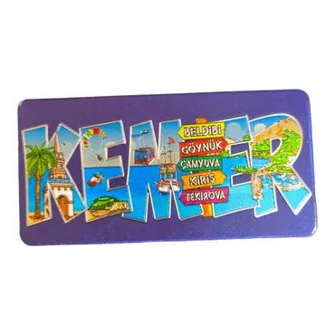 Toptan Kemer Temalı Metali̇ze Magnet 50*100 Mm  - 3