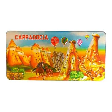 Toptan Kapadokya Temalı Metali̇ze Magnet 50*100 Mm  - 2