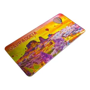 Toptan Kapadokya Temalı Metali̇ze Magnet 50*100 Mm  - 6