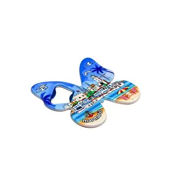 Wholesale Marmaris Themed Myros UV Butterfly Bottle Opener - 7