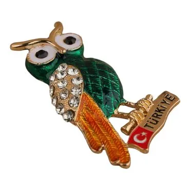 Turkey Themed Metal Fridge Magnet