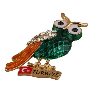 Turkey Themed Metal Fridge Magnet - 65